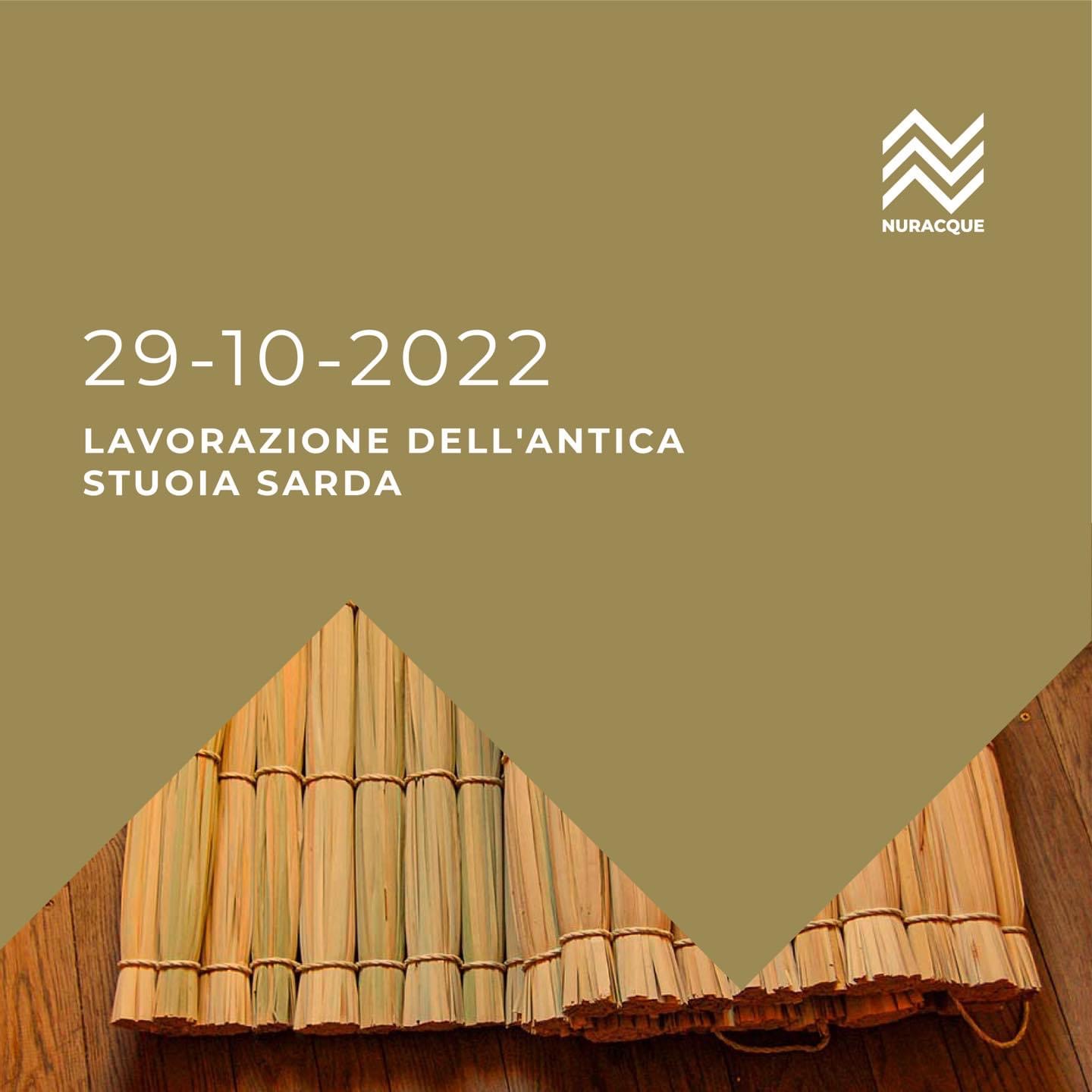 Lavorazione dell'antica stuoia sarda
