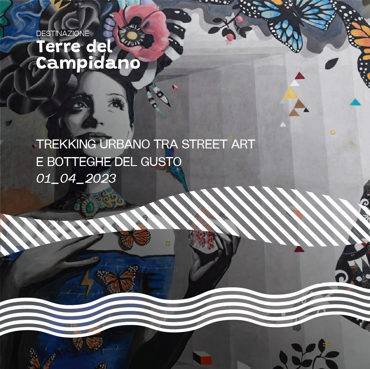Trekking urbano tra street art e botteghe del gusto