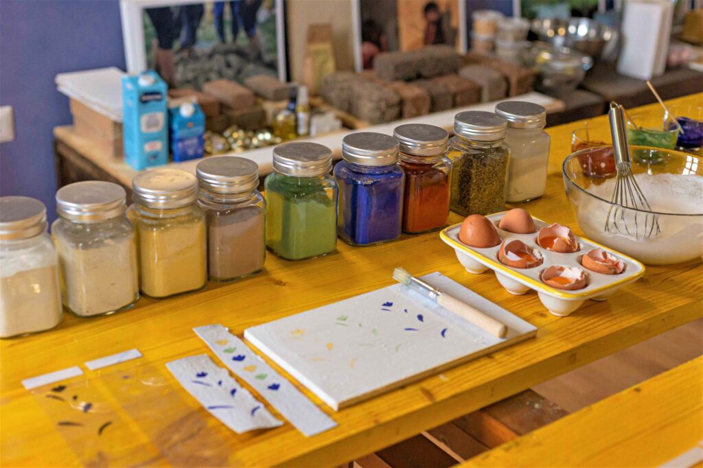 ricette domestiche per decorazioni murali