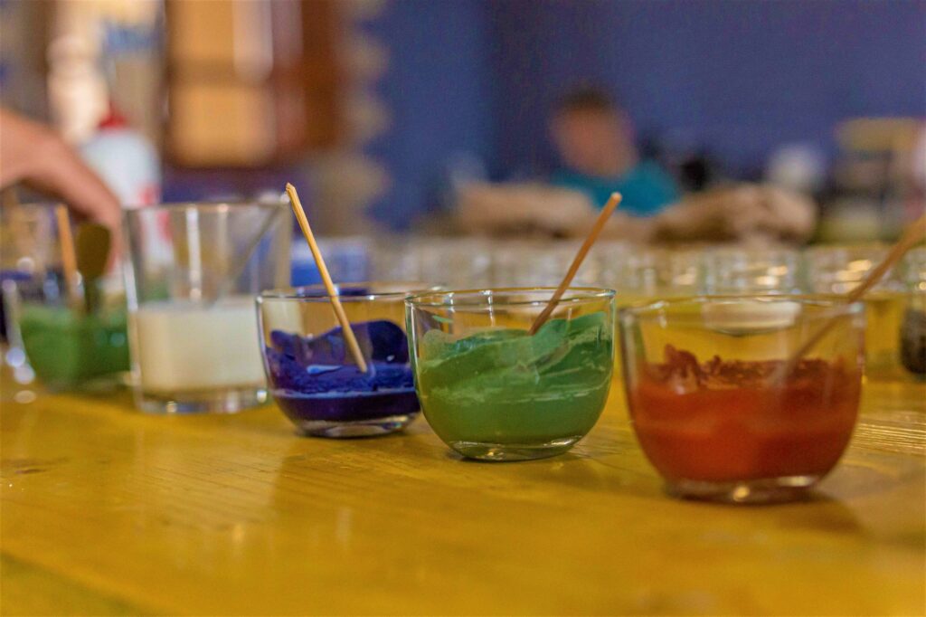 ricette domestiche per decorazioni murali