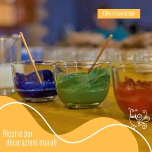 Ricette domestiche per decorazioni murali