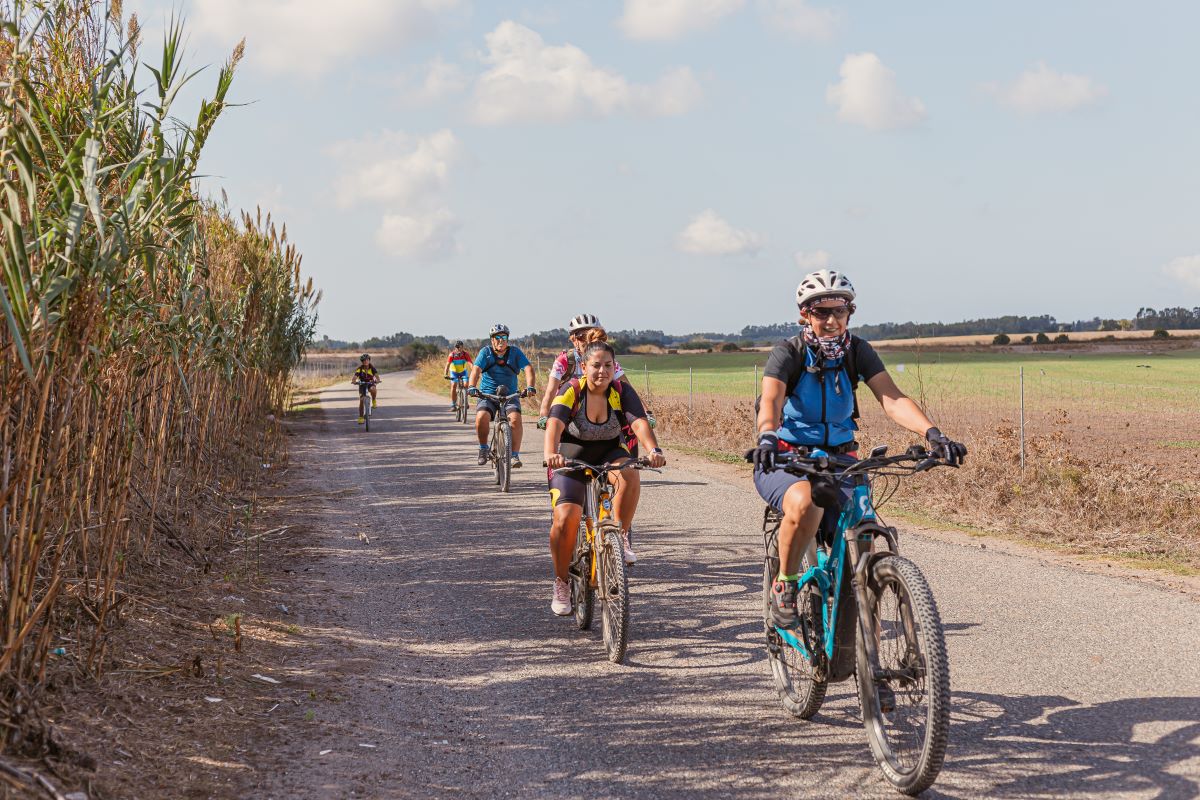 ciclovia degli stagni - laguna di cabras