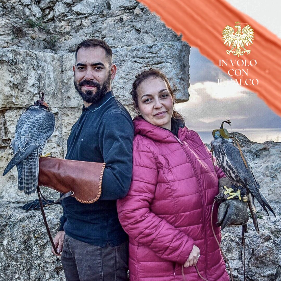 In volo con il falco tra i profumi del mare