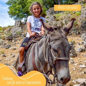 Trekking con gli asini al Supramonte e pranzo dal pastore