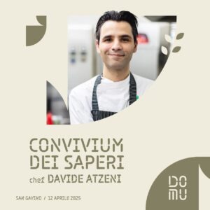 Convivium dei Saperi con i piatti dello chef Davide Atzeni