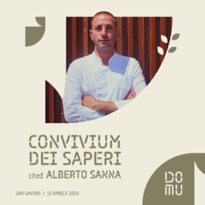 Convivium dei Saperi con i piatti dello chef Alberto Sanna