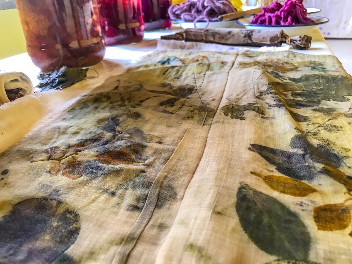 L'arte di tingere i tessuti con le piante