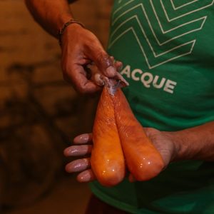Laboratorio sulla preparazione della bottarga