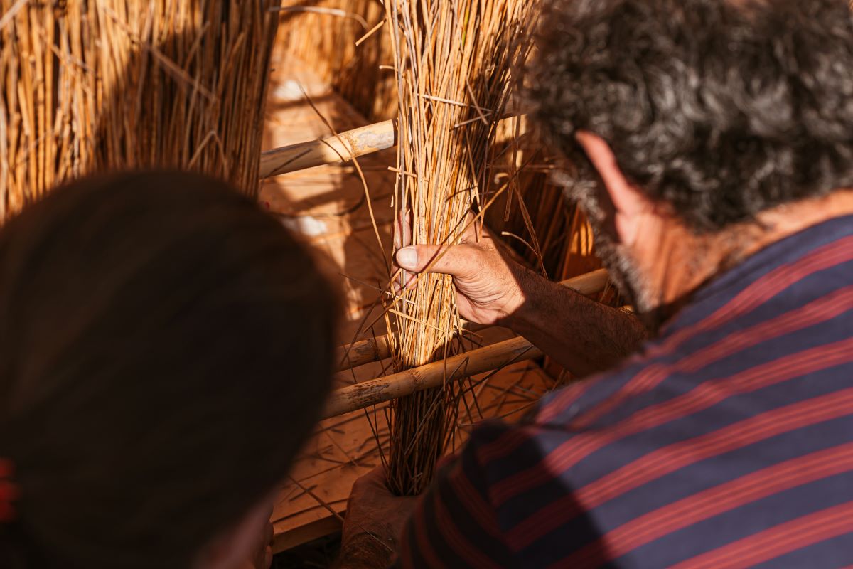Laboratorio di intreccio con il falasco - immagine 7