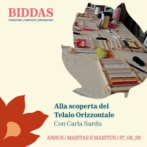 Il Dono della Tessitura: alla scoperta del Telaio Verticale