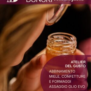 Atelier del Gusto - Percorso di abbinamento miele, confetture e formaggi