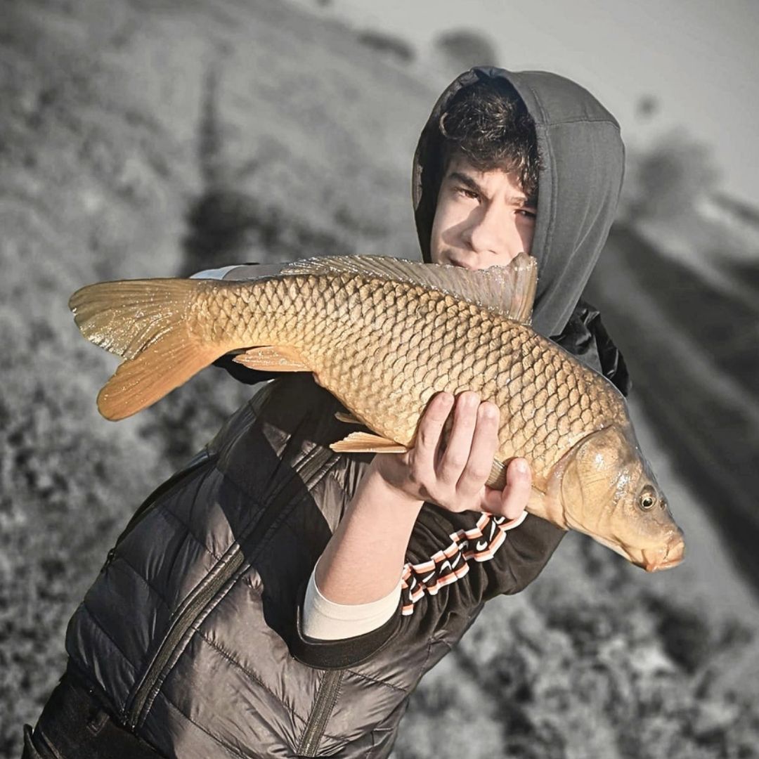 Pesca alla carpa all'oasi di Pischeredda