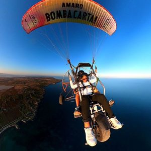 Volo all’alba in paramotore nel Sinis – sabato
